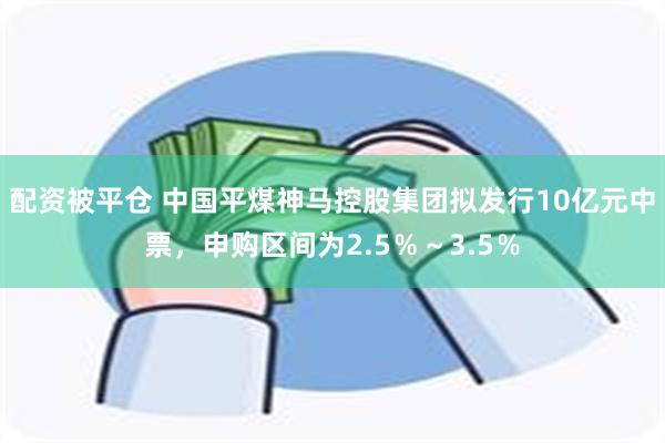 配资被平仓 中国平煤神马控股集团拟发行10亿元中票，申购区间为2.5％～3.5％