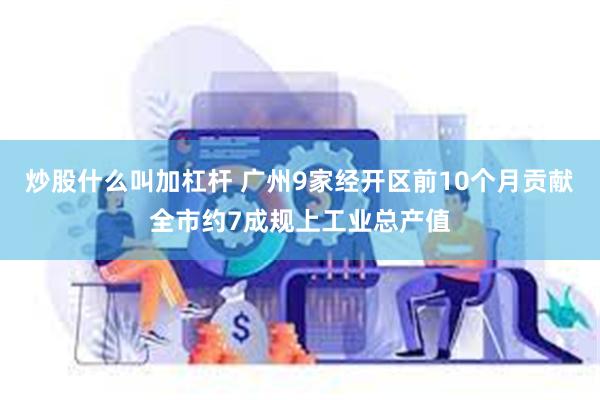 炒股什么叫加杠杆 广州9家经开区前10个月贡献全市约7成规上工业总产值