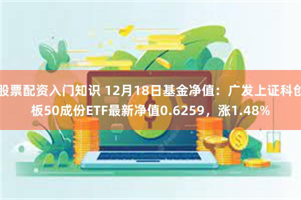 股票配资入门知识 12月18日基金净值：广发上证科创板50成份ETF最新净值0.6259，涨1.48%