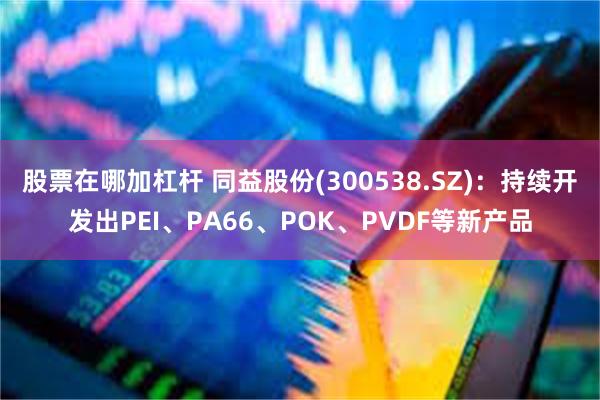 股票在哪加杠杆 同益股份(300538.SZ)：持续开发出PEI、PA66、POK、PVDF等新产品